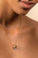 HANDMADE WITH LOVE SNAIL ANHÄNGER STERLING SILBER