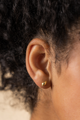 SNAIL OHRSTECKER STERLING SILBER