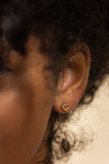 HANDMADE WITH LOVE HERZ OHRSTECKER