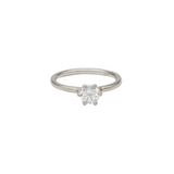 AMIRA DIAMANT VERLOBUNSGRING MIT SECHS KRAPPEN
