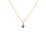 SEA PONNIES BUBBLES ANHÄNGER 18K GELBGOLD, RAUCHQUARTZ