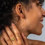 BASHMATI OHRRINGE 18K GELBGOLD