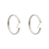 Clara Hoop earrings in Sterling Silgver by JULI KA fine arts jewelry Innsbruck Tirol
