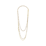 Fancy Yellow and Cognac Diamond Chain in 18K Yellow Gold
