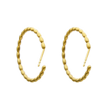 LES GOUTTES DE SOLEIL HOOP EARRINGS 18K YELLOW GOLD