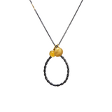 HANDMADE WITH LOVE MUSCHEL ANHÄNGER STERLING SILBER