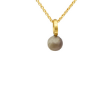 SEA PONNIES BUBBLES ANHÄNGER 18K GELBGOLD, RAUCHQUARTZ