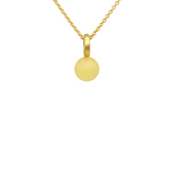 SEA PONNIES BUBBLES ANHÄNGER 18K GELBGOLD, BERNSTEIN