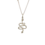 small boa pendant in sterling silver by JULI KA fine arts jewellery