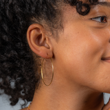 HOOPS IN 18K YELLOW GOLD