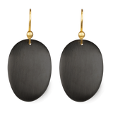 BAOBAB EARRINGS OXIDIZED SILVER