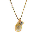 Fancy Yellow and Cognac Diamond Chain in 18K Yellow Gold