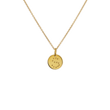 SMALL LETTER 18K YELLOW GOLD