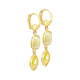 YELLOW NATURAL DIAMONDS OHRHÄNGER IN 18K GELBGOLD