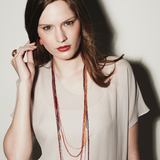 Zircon necklace by JULI KA fine arts jewelry