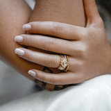 LES GOUTTES DE SOLEIL RING 18K GELBGOLD