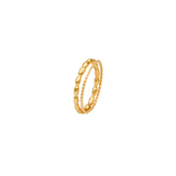 MINI LES GOUTTES DE SOLEIL RING 18K GELBGOLD