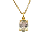 TURMALIN ANHÄNGER 18K GELBGOLD