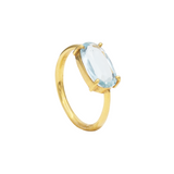 Handmade with Love Aquamarine Ring