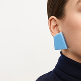 OHRCLIPS PISA IN BLAUEM POLYESTER