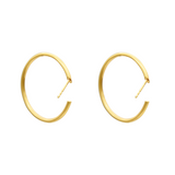 MATANZAS HOOP EARRINGS 18K