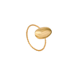 Birim Mini Gouttes de Soleil Ring 18K Yellow Gold