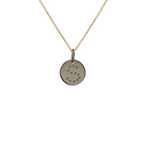 BUCHSTABEN ANHÄNGER STERLING SILBER GROSS