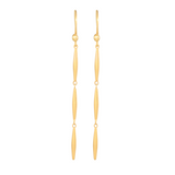 bashmati earrings gold handmade