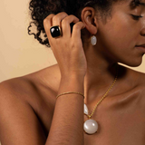 moonstone earrings ring pendant