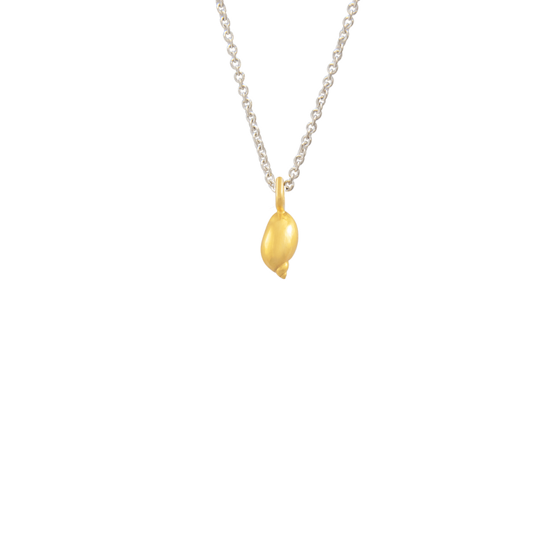 PETITE COQUILLE PENDANT 18K YELLOW GOLD