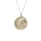 sterling silver athena pendant by JULI KA fine arts jewelry