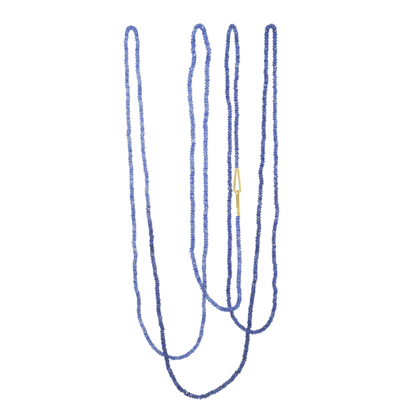 blue liana sapphire necklace by JULI KA fine arts jewelry