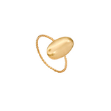 Birim Mini Gouttes de Soleil Ring 18K Yellow Gold