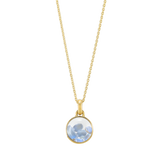 rock crystal pendant willed with moonstones by JULI KA fine arts jewelry