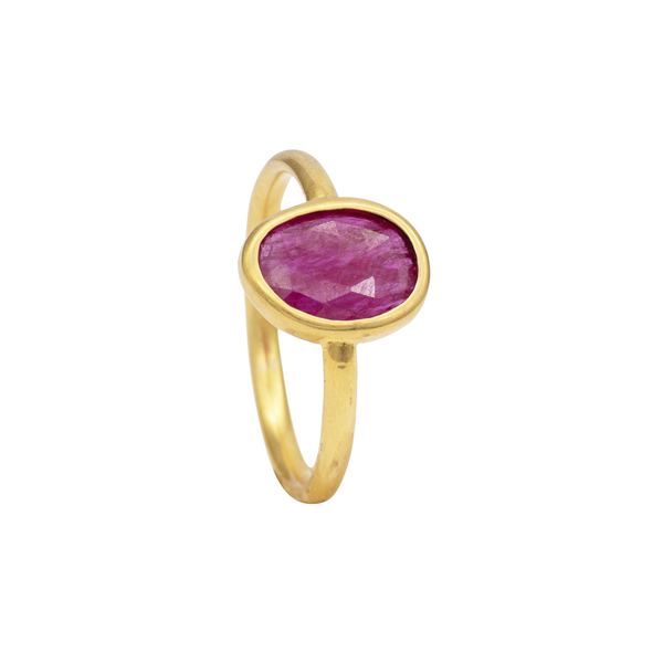 Handmade with Love Ruby Ring
