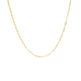Paperclip Chain 21 18K YELLOW GOLD