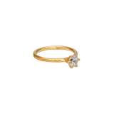 Amira Six Prong Diamond Engagement Ring