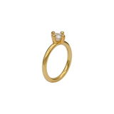 Maja Four Prong Diamond Engagement Ring