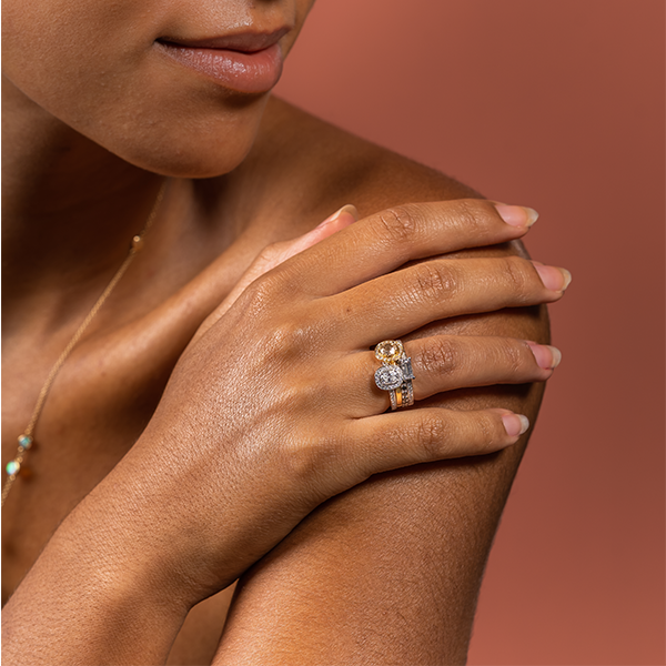 Saba Diamond Engagement Ring